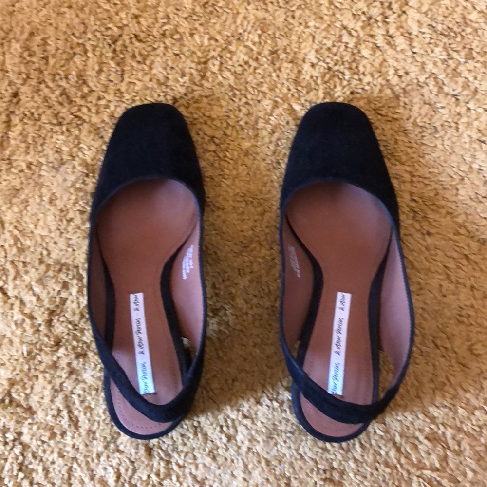 &other stories black suede slingback heels. - Picture 4 of 4